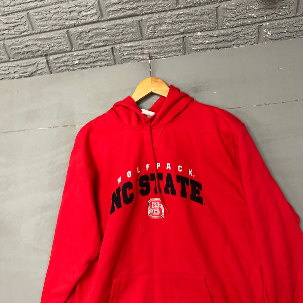 CSA NC State Wolfpack Hoodie Mens Medium‎ Red NCAA Collegiate Sweatshirt